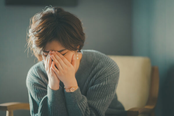 ストレス抱える人